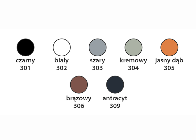 Zaślepka maskująca do złącza QFIX - biała