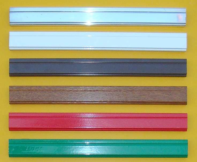 Profil aluminiowy do moskitiery ramowej A1, naturalny - 3m