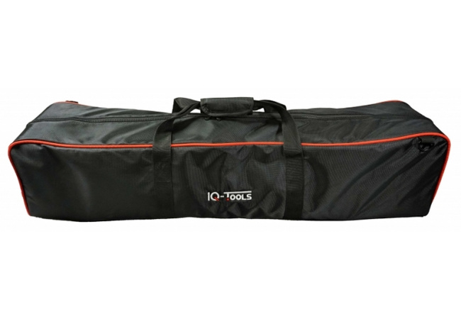 Komplet 4 ścisków do deski tarasowej z gniazdem na bit na uchwycie drewnianym SW13