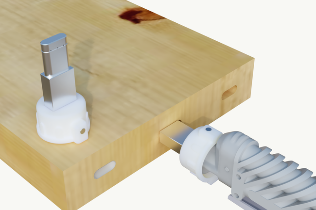 Dysza do gniazda pod czop 8 x 20 mm