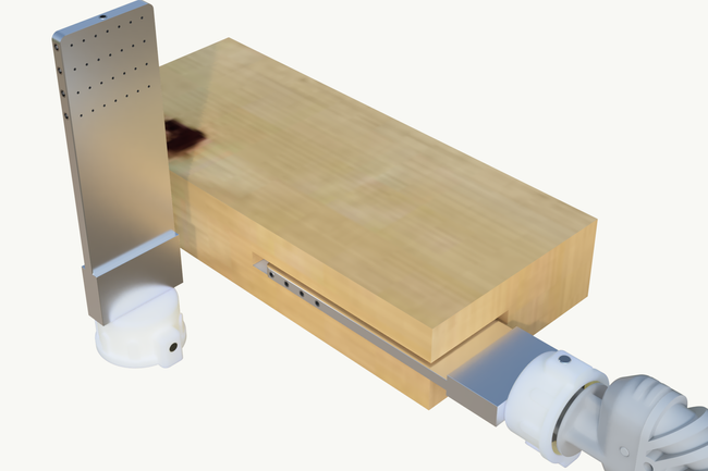 Dysza do czopów - męska 40 x 10 mm