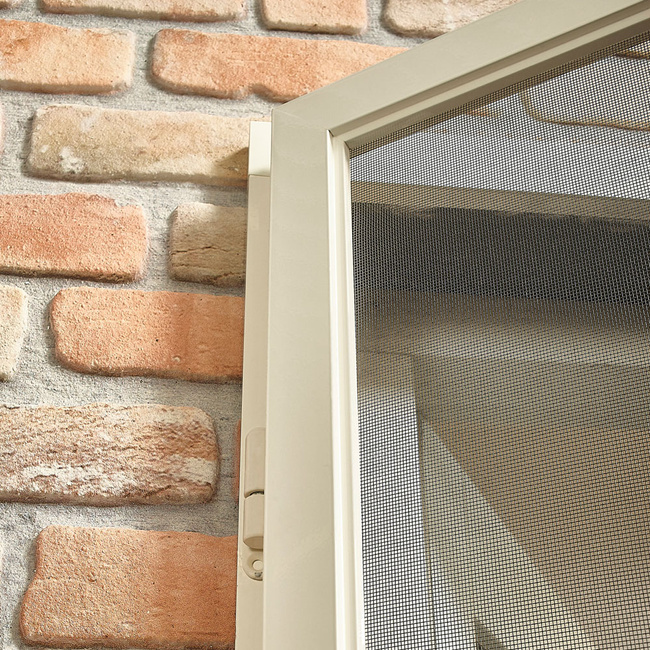 Moskitiera drzwiowa ramowa biała 100x235 cm COMFORT - zestaw