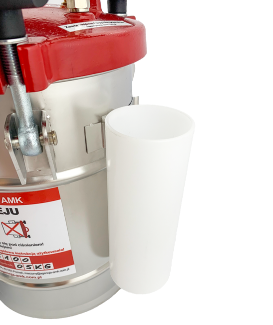 Nakładarka 5 kg z pistoletem standardowym o zwiększonym przepływie i z rękojeścią sterowanym ręcznie