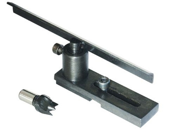 Podtrzymka noża tokarskiego do toczenia drewna plus kieł