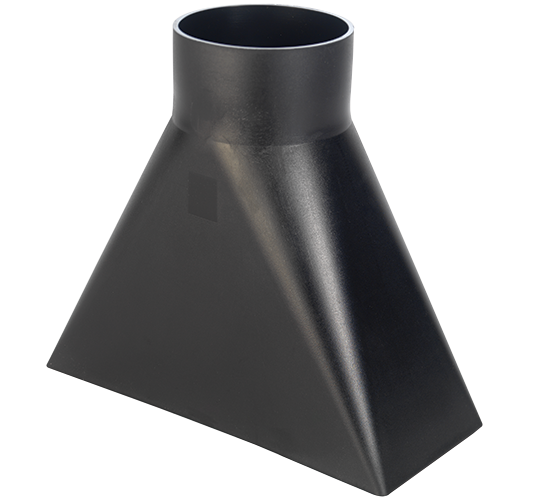 Ssawa odciągowa 254 mm (10"), przyłącze ⌀100 mm (4")