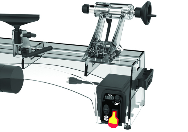 JWL-1221VS Tokarka 230V