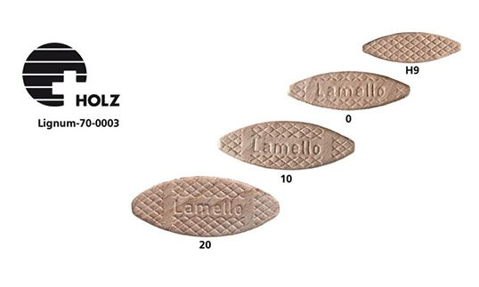 Lamelki bukowe, obce pióro Nr 20 Lamello