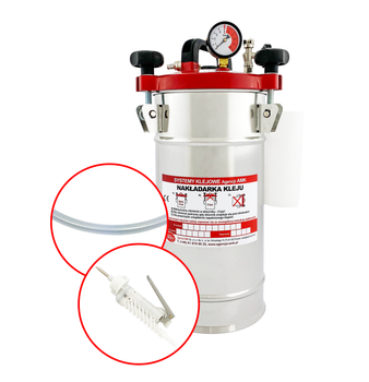 Nakładarka 10 kg z pistoletem standardowym o zwiększonym przepływie sterowanym ręcznie