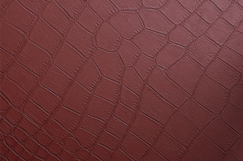 Folia krokodyl czerwony odcień - skóra