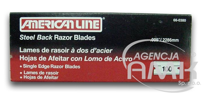 Ostrza do skrobaka małego, opak. 100 sztuk, OM