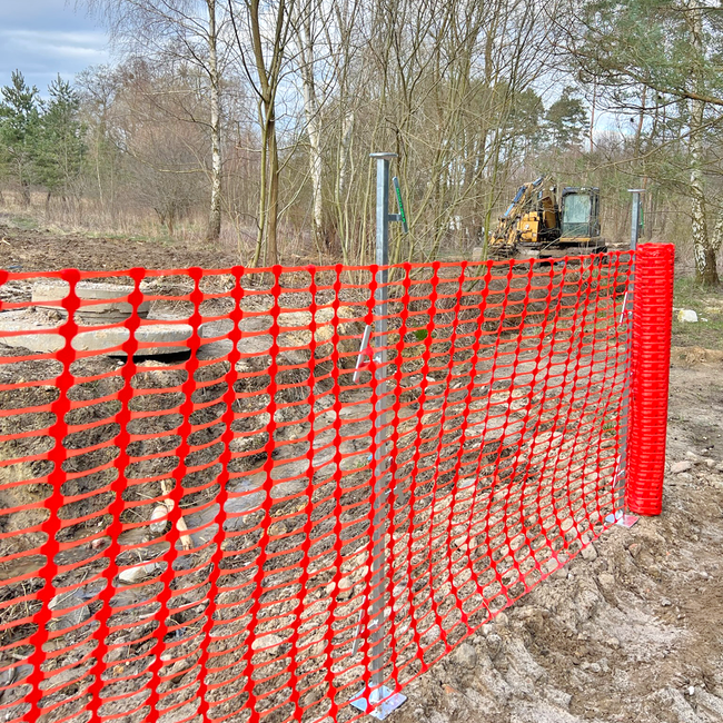 Siatka plastikowa, budowlana Premium szer. 100cm x 50m