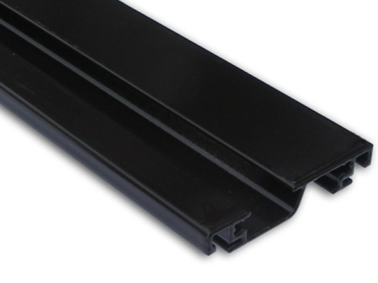 1b - Poprzeczka wzmacniająca brązowa RAL 8019 PW-F z uchwytem (1szt.=3m)