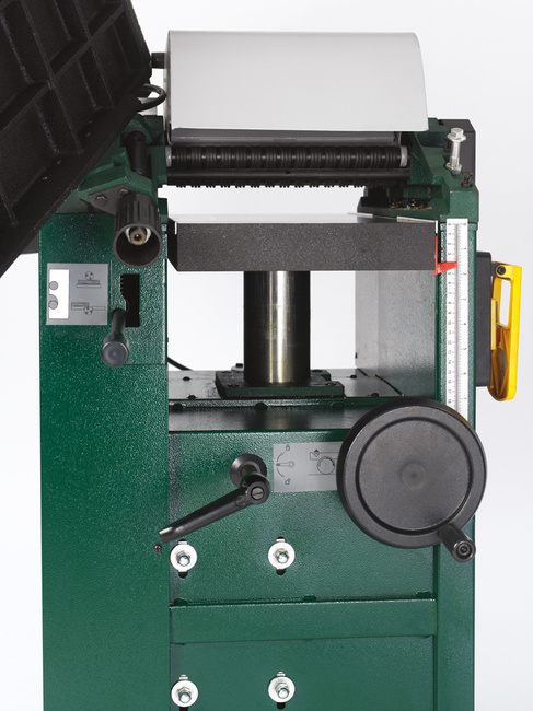 Wyrówniarko grubościówka z wałem 3-nożowym PT107 + przedłużenie stołu z rolką