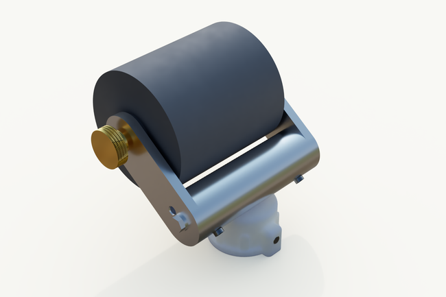 Dysza walcowa z wałkiem gumowym, szerokość 70 mm