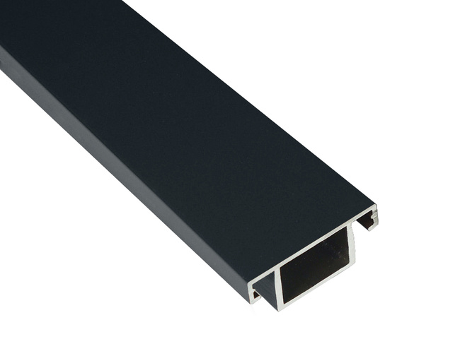 Poprzeczka wzmacniająca do moskitiery drzwiowej antracyt RAL 7016 A4 - 3.2m