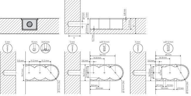 Cabineo 12 Lamello – 2000 szt.