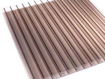 Lexan do wypełniania odkopnika drzwi rozmiar 35cmx105cm - przydymiony