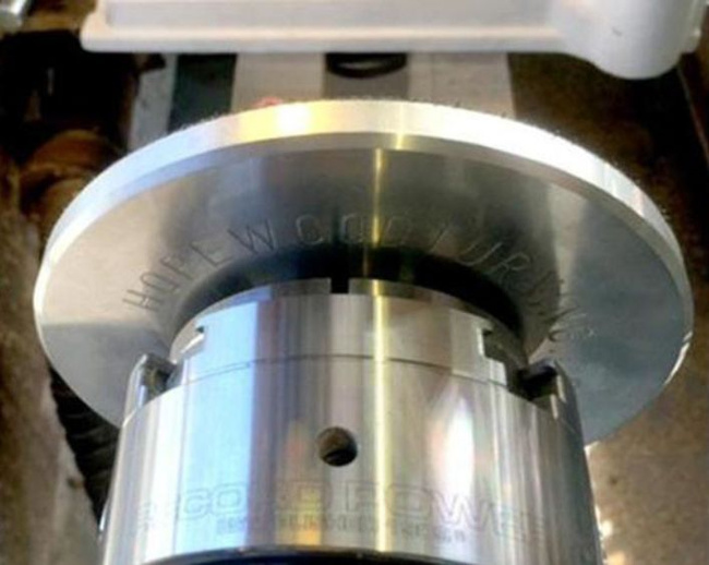 Tarcza szlifierska do tokarki do drewna Ø145 mm z rzepem