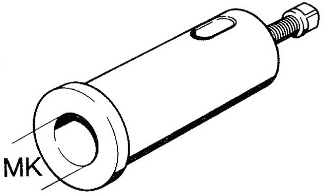 Tuleja Multifix MK 3 BL 340, wielkość B (dla modeli ZX)
