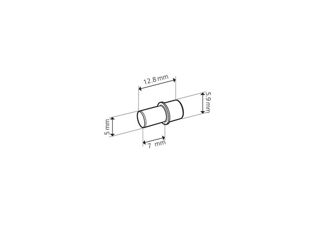 Podpórka do półek Ø5 mm do Cabineo X Lamello – 500 szt.
