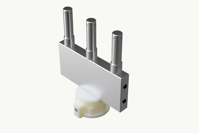 Dysza do gniazd pod kołki ? 10 mm - potrójna