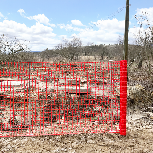 Siatka budowlana PCV Strong szer. 120cm x 15m