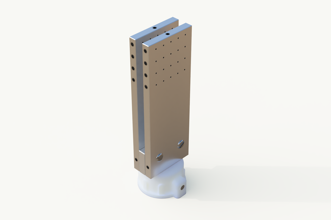 Dysza do czopów podwójna - męska 40 x 6 x 6 x 6 mm