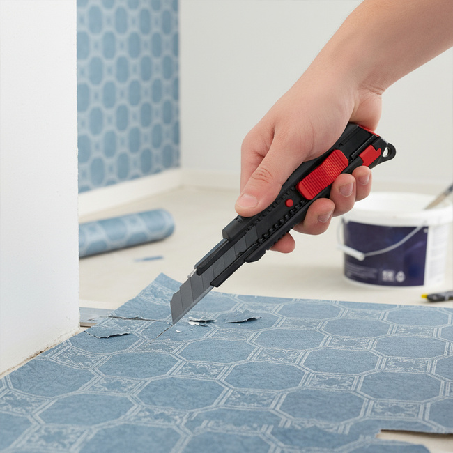 Nóż do tapet, segmentowy 18mm Performance IQ TOOLS