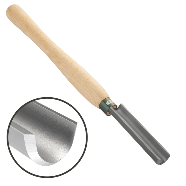 Dłuto tokarskie do obróbki zgrubnej 38 mm (1 i 1/4"), trzonek 40.5 cm