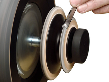 Profilowana ściernica skórzana do honowania LA-120 Tormek