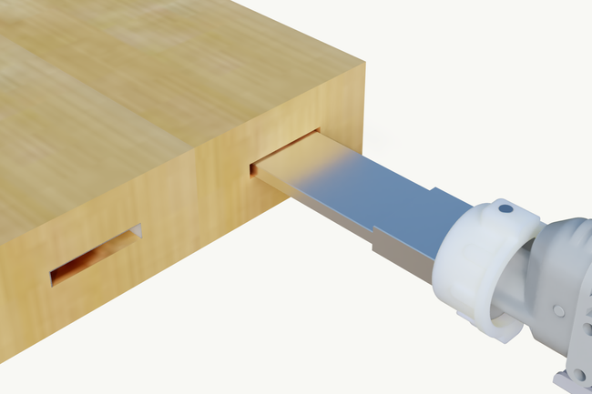 Dysza uniwersalna do czopów - jednostronna 30 x 5,5 x 100 mm
