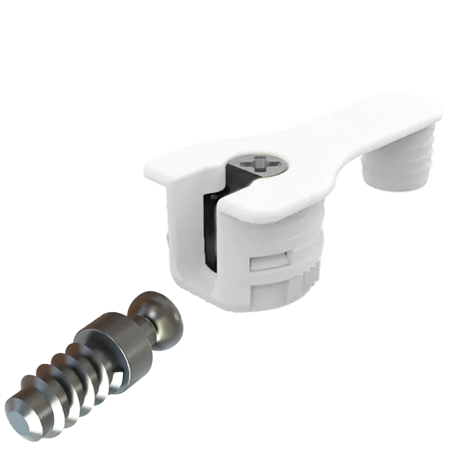 Złączka RAFFIX 20 z czopem do płyt od 18mm + trzpień 6x11 mm