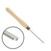 Dłuto tokarskie skrobak, płaskie zaokrąglone 13 mm (1/2"), trzonek 30.5 cm