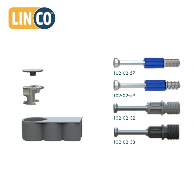 Złącze mimośrodowe LINCO do płyt od 16 mm