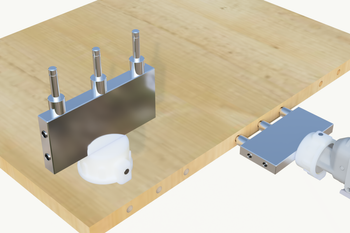 Dysza do gniazd pod kołki śr. 6 mm - potrójna