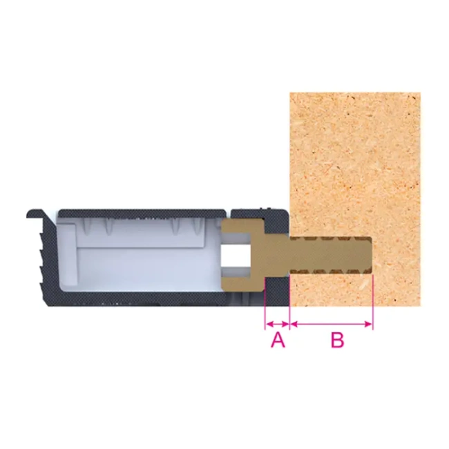 Śruba M6x9.5 mm PH3 do złącza QFIX