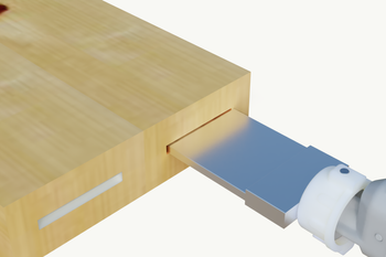 Dysza uniwersalna do czopów - dwustronna 50 x 5,5 x 100 mm