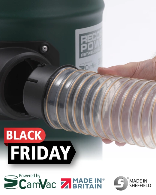 Odkurzacz, odciąg do pyłu i wiórów 55l, 2000W Core 55 Record Power