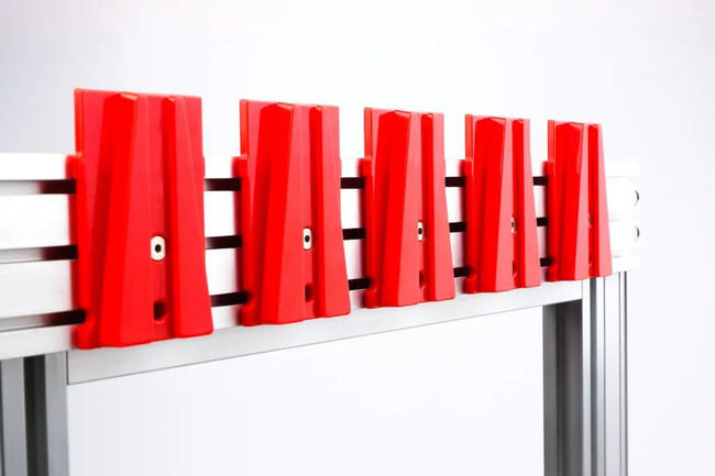 Szablony typu "jaskółczy ogon" 8 sztuk z PCV