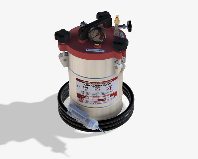 Nakładarka 5 kg do klejów PUR z pistoletem standardowym sterowanym ręcznie