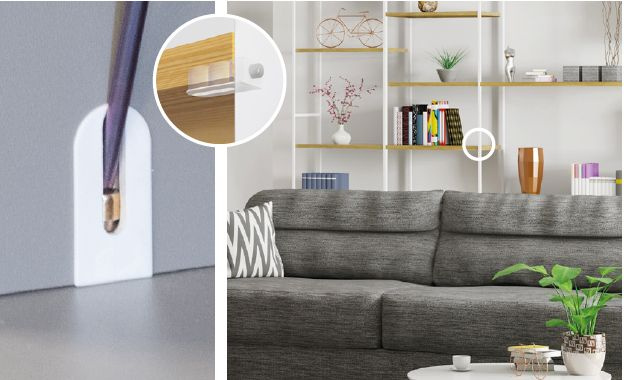 Tulejki montażowe M6x12.3 mm do złączy Cabineo 8 M6 Lamello