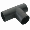 Trójnik prosty 90°, 3x ⌀100 mm (4")