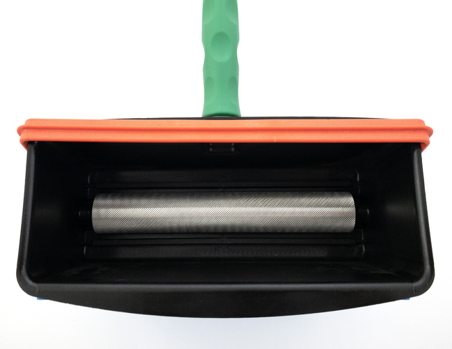 Nakładarka kleju ręczna z wałkiem gumowym, szerokość 150 mm, z podstawą