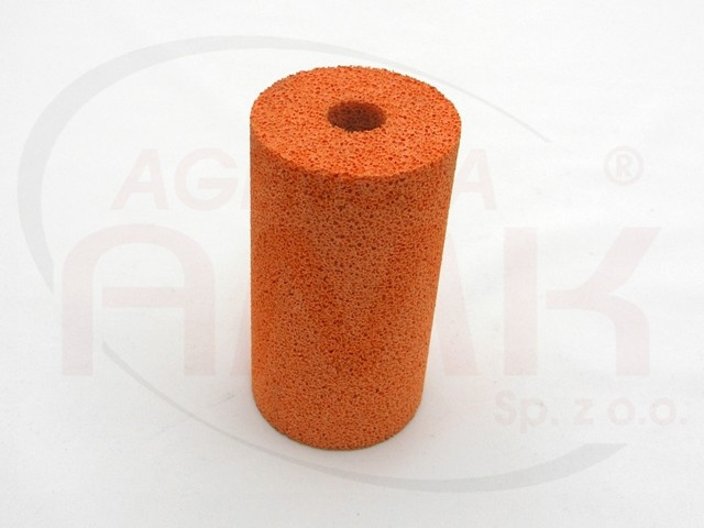 Wałek gąbczasty / pomarańczowy, szerokość 140 mm