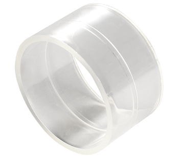 CVA250-21-103 Łącznik przezroczysty do węży elastycznych ⌀ 2.5" - zewnętrzny
