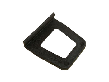 Uchwyt ramki do moskitiery, czarny - 1 szt.