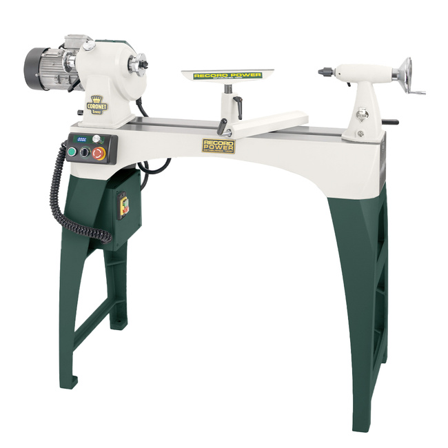 Tokarka do drewna Coronet Envoy Record Power + Uchwyt tokarski SC4 D100mm