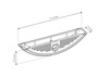 Złącze LC P-16x11 mm do Clamex P - 80 szt.