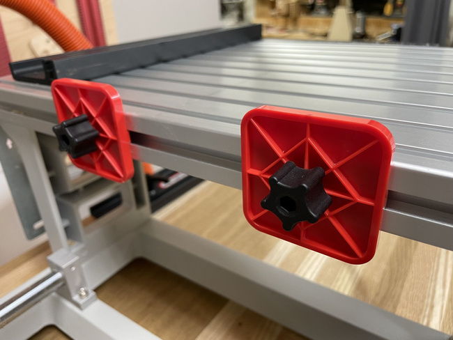 Ograniczniki czołowe z ABS PantoRouter - para