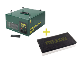 Oczyszczacz pyłu | filtr powietrza warsztatowy 695m³/h AC400 + Filtr zintegrowany ePM1 Premium